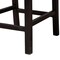 Baxton Studio Laymi Modern Bohemian Dark Brown Mahogany Wood and Seagrass Counter Stool 233-13141-ZORO - alternate 4